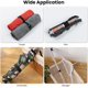 thumbnail image 5 of 50 bridas de velcro reutilizables, ajustables, para organizar cables de PC, cables de datos, auriculares y TV (negras)., 5 of 5