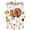 A004- D, variant on Fall Hanging Decor, 12 Inch Vintage Fox Design Fall Decor for Home Fall Decorations for Home Outdoor Fall Tree Decor Fall Window Decor for Porch and Festival Display, 1 Pack