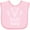 AD-Pink, variant on Inktastic Maui Hawaii Baby Surfing Boys or Girls Baby Bib