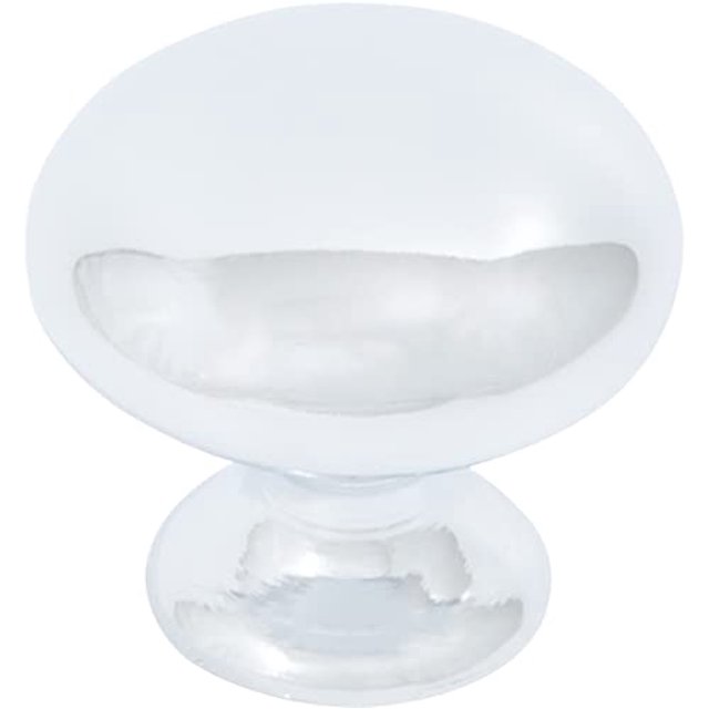 Pomo plegable para puerta de armario Stone Harbor, 3,2 cm, cromo pulido