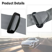 1 Pcs Universal 3 Point Car Safety Belt Adjustable Car Seat Belt Automatic Car Front Seat Safety Belt Strap Buckle Kit Retractable,Grey