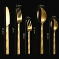 thumbnail image 6 of IFRINID Stainless Steel Flatware Set, 20-Piece Silverware Set for 4, Mirror Polished, Dishwasher Safe, 6 of 7