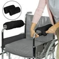 thumbnail image 4 of pitrice 2pcs Wheelchair Armrest Pads Non Slip Accessories Soft Support Cushion 12'', 4 of 8