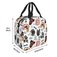 thumbnail image 3 of Lsque Hip Hop Dog Pattern Lunch Bag Women/Men Insulated Lunch Box,Small Leakproof Cooler Food Lunch Containers Reusable High Capacity Lunch Tote Bags, 3 of 6