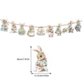thumbnail image 3 of A Easter Themed Party Banners Decorative Hanging Flags With High-Grade Thickened Paper Colorful Theme Design Pre-Cut Ropes And Adjustable Length For Easter Parties Birthday Celebrations We, 3 of 6