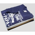 thumbnail image 2 of Men's papa T-shirt grandpa dad father grandkids father's day Christmas Tee (X-Large Grey), 2 of 6