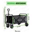 thumbnail image 3 of CARRITO DE MANDADO MULTIUSOS PLEGABLE NEGRO INMATMEX, 3 of 10