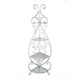 thumbnail image 1 of Heather Ann W190920-RUST Olivia 4 Shelf Corner Bakers Rack, Rust, 1 of 1