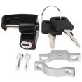 thumbnail image 3 of ANGGREK Helmet Lock,0.9in Handlebar Helmet Lock Anti-Theft Riding Accessory Fits For Almera/Qashqai/Primera,Helmet Lock For, 3 of 8