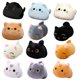 thumbnail image 1 of Cuddly Kitten Plushie Toy Soft Round Animal Balls Lovely Doll Stuffed Cat Pillows For Kids Birthday Gift For Baby Accompany zhangyuxiang LED, 1 of 2