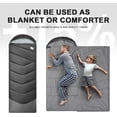 thumbnail image 5 of Sleeping Bags for Adults Cold Weather & Warm,Backpacking Camping Bag Tall Girls Boys,Lightweight,Compact,Waterproof Gear Traveling,Hiking,Hotel,Outdoor Indoor, 5 of 6