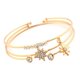 thumbnail image 4 of Elegante Bangle Alloy Wristband Womens Jewelry Sunnimix Pulseras con dijes de mujer, 4 of 6