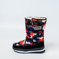 thumbnail image 4 of Hjcommed Bottes d'Hiver pour Femmes à Plateforme, Épaisses en Peluche, Imperméables, Bottes de Moto Chaudes, Mi-Mollet, Rouges 38, 4 of 6