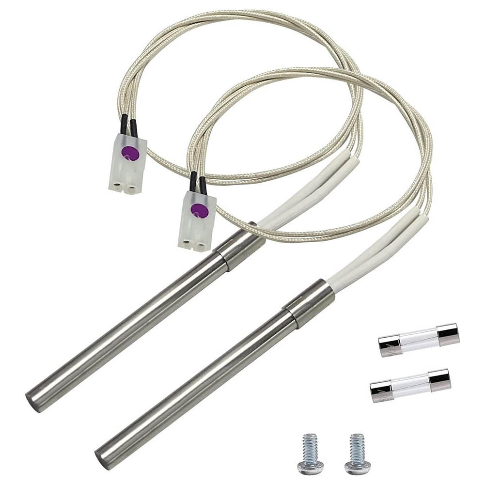 2 Packs Hot Rod Ignitor Kit Replacement for Wood Pellet Grill