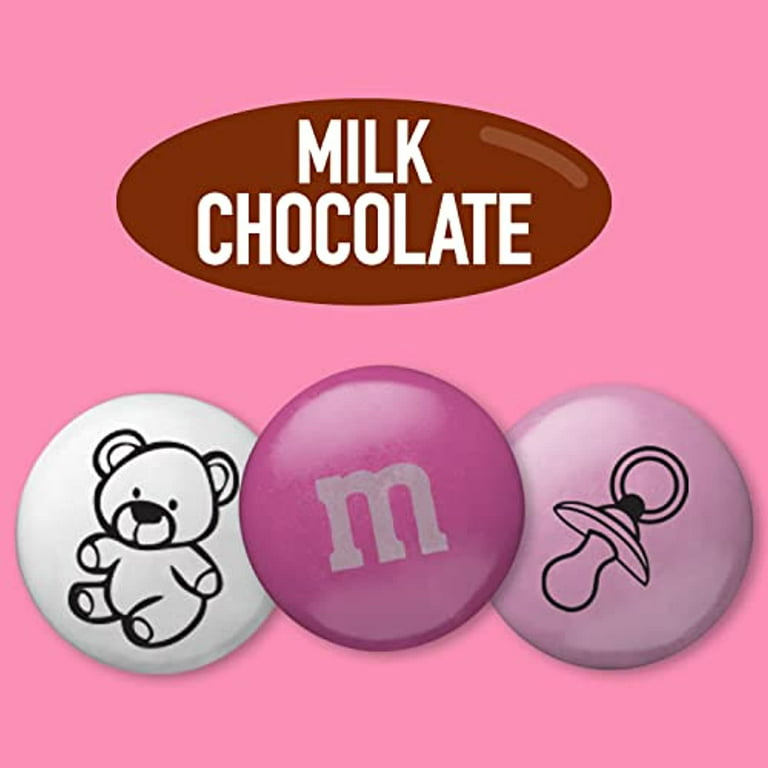 Light Pink M&Ms Milk Chocolate Candies