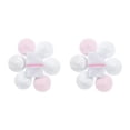 thumbnail image 2 of Minnieouse Almohadillas de bambú para pecho de 6 piezas, alfombrilla lavable respetuosa con la piel, pegatinas transpirables, gran elasticidad, cojín para 4Blanco/2 Rosa cereza 2piezas Minnieouse CBP495862, 2 of 5