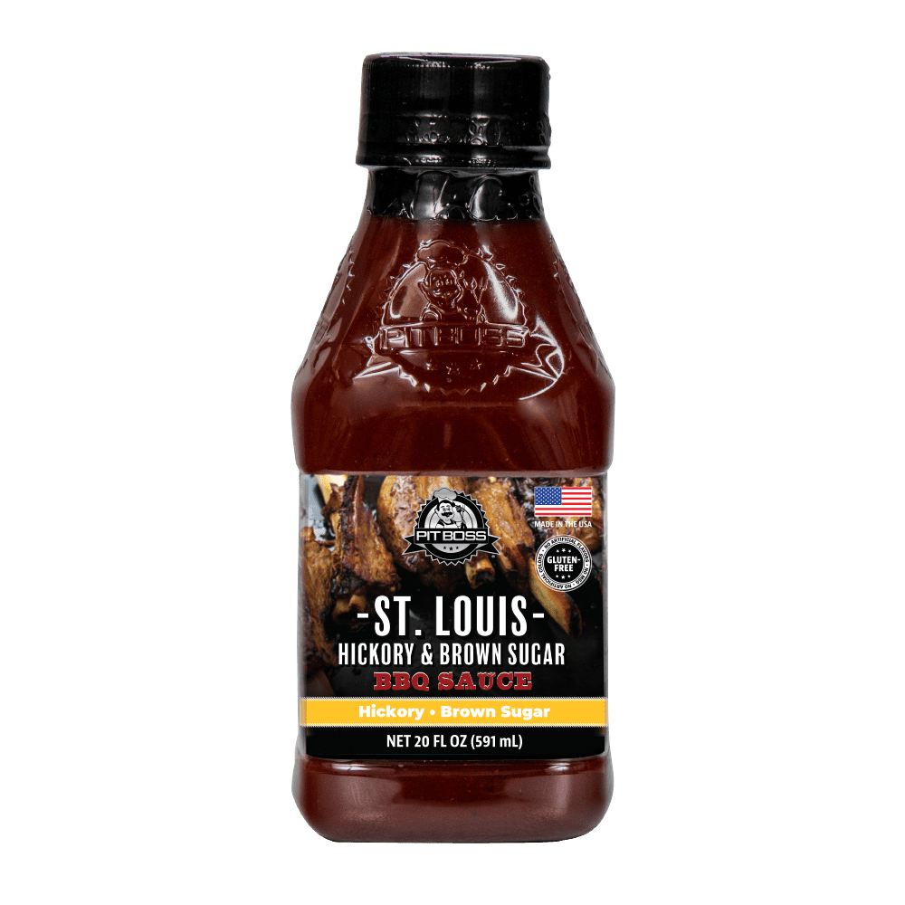 Pit Boss St. Louis Hickory & Brown Sugar BBQ Sauce 20 oz.