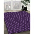 thumbnail image 2 of Ahgly Company Indoor Square Patterned Deep Purple Area Rugs, 8' Square, 2 of 6