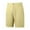 Yellow, variant on LpwkSSA Mens Flat Front Golf Shorts Lightweight Fabric Design Quick Dry Relaxed Silhouette for Golf Activities Gray M