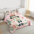 thumbnail image 3 of Manfei Kawaii Retro Nutcracker Bedding Comforter Set, Cartoon Christmas Gifts Twin Comforter Sets, Kids Teen Child Reversible Bedding Set, Super Cozy Room Decor, 2-Piece, 3 of 8