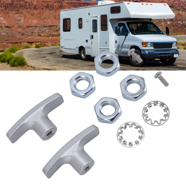 RV Black Water Tank Handles, Secure RV Waste Water Valve Handle Sturdy for Replacement