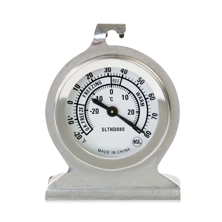 Refrigerator Thermometer -30-20 deg C Classic Fridge Thermometer Large Dial  Thermometer for Freezer Refrigerator Cooler