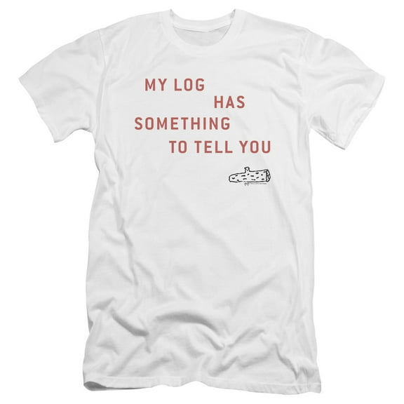 Twin Peaks - My Log - Premium Slim Fit Short Sleeve Shirt - X-Large