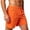 A Orange, variant on Men's Shorts Men Gym Shorts Men's Spring And Summer Soccer Sports Shorts Men's Basketball Running Gym Pants Breathable Five-Point Casual Solid Color Shorts Black Xs