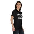 thumbnail image 2 of Inkmeso Embrasse-Moi Je Suis Vacciné T-shirt Col Rond Drôle pour Femmes-W6, 2 of 8