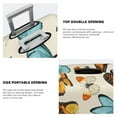thumbnail image 3 of Pofeuu Butterflies Print Luggage Suitcase Cover Protector Luggage Washable Covers Aesthetic for 18/24/28/32 inch Luggage（No luggage included）-Small, 3 of 7