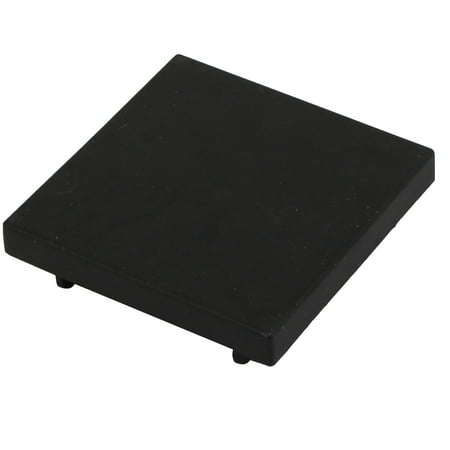 - Black Rectangle Extrusion End Cover for 40mmx40mmx5mm T-Slot Aluminum Profile