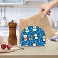 thumbnail image 5 of Ryvnso Christmas Snowman Acrylic Napkin Holder Table Kitchen Paper Tissue Organization, 5 of 7