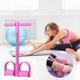 thumbnail image 3 of 21 Fitness Resistance Bands-6 Tube Pedal Ankle Puller 2026 Upgrade Stretch Bands for Exercise Sit Up Exercise Equipment AB Training Auxiliary Device Workout Equipment for Women Men(Pink), 3 of 9