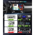 thumbnail image 2 of Estéreo de coche MAHVEC 5 Ghz Wifi 2 GB RAM 64 GB ROM con pantalla de 9 pulgadas, 2 of 7