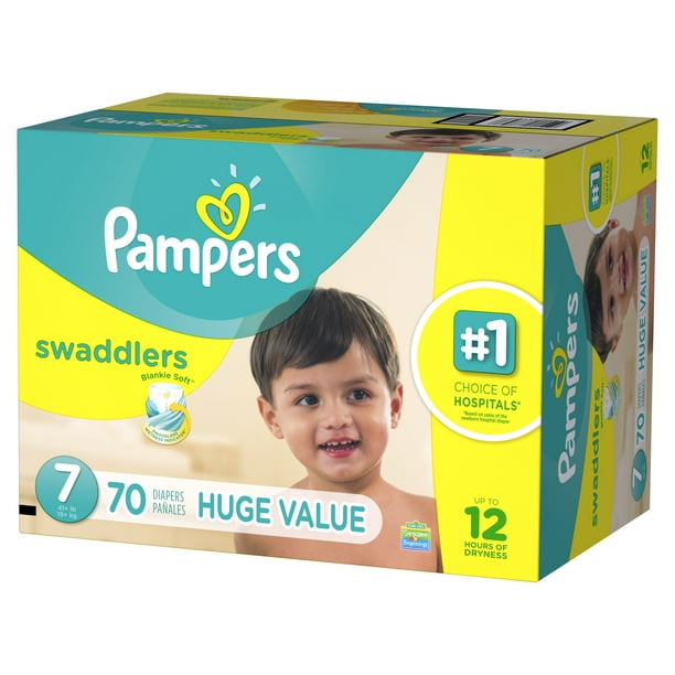 Pampers Swaddlers Diapers Size 6 70 count
