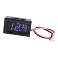 thumbnail image 3 of Medidor de voltaje digital de 120 V, voltímetro, pantalla de voltaje, comprobador de voltaje Azul, 3 of 7