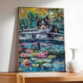 thumbnail image 4 of Hudo Dog Canvas Wall Art,Dog Wall Art print, Colorful Miniature American Shepherd Dog Decor for Kids Nursery Bedroom Living Room Office Home Unframed 8x12 inches, 4 of 5