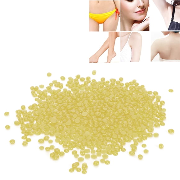 Depilatory Hard Wax Bean, Painless Hair Removal At Home Hair Removal Wax Bead for Face Armpit Legs 500g