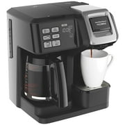 Hamilton Beach FlexBrew Black Finish 12-Cup and Single Serve Coffee Maker