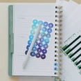thumbnail image 3 of Unbranded Tear Resistant Stickers for Reinforcing Hole Punch in Loose Leaf Paper Assorted Color SelfAdhesive 12 Sheets, 3 of 10