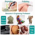 thumbnail image 4 of Engraving Machines Mini Engraver Pen Cordless Tools Engraved Jewelry, 4 of 5