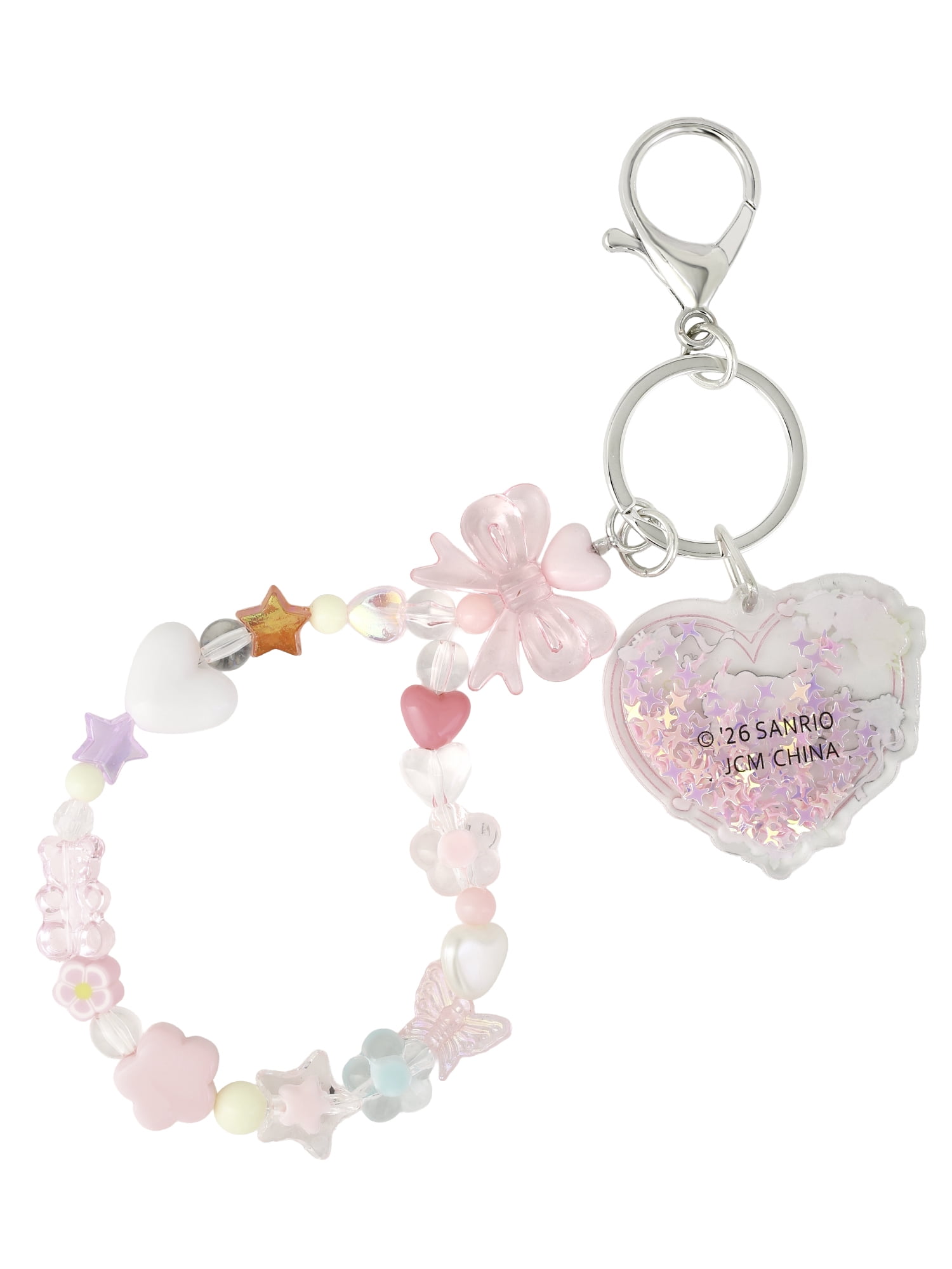 Sanrio Hello Kitty Heart Shaped Keychain - Durable and Stylish Design