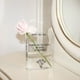 thumbnail image 4 of Jarrón Transparente Libro Acrílico Sala Estar Arreglo Flores Hidropónicas High T () White, 4 of 7