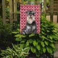 thumbnail image 2 of Hearts Love and Valentines Day Schnauzer Garden Flag, 2 of 2