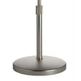 thumbnail image 3 of Jerdon 9" Diameter Tabletop Makeup Mirror, Adjustable Height, 5X-1X Magnification, Nickel Finish-Model JP4045N, 3 of 8