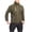 Green, variant on Men's Coats and Jackets Men's Winter Solid Color Zippered Pockets And Long Sleeved Stand Collar Casual Jacket Green S