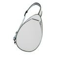 thumbnail image 4 of Baoblaze Tennis Bag Portable Lightweight Women Men Paddle Holder Carrier Racket Cover White Green Edges, 4 of 8