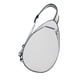 thumbnail image 4 of Bolsa de tenis con funda para raqueta, portátil, deportiva, de gran capacidad, con correa de hombro ajustable Bordes verdes blancos., 4 of 9