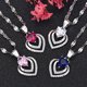 thumbnail image 5 of Collar plateado portátil para mujer, gargantilla elegante con forma de corazón decorativa respetuosa con la piel para chicas y mujeres, regalo Ropa, zapatos y accesorios Miscelánea Blanco Minnieouse AP019048-02, 5 of 6