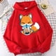 thumbnail image 4 of Sudadera con capucha de té con leche Boba, ropa de estilo coreano para mujer, sudadera de moda, ropa de calle de hip hop, sudadera para niñas, sudadera con capucha de zorro de dibujos animados Kawaii, 4 of 4